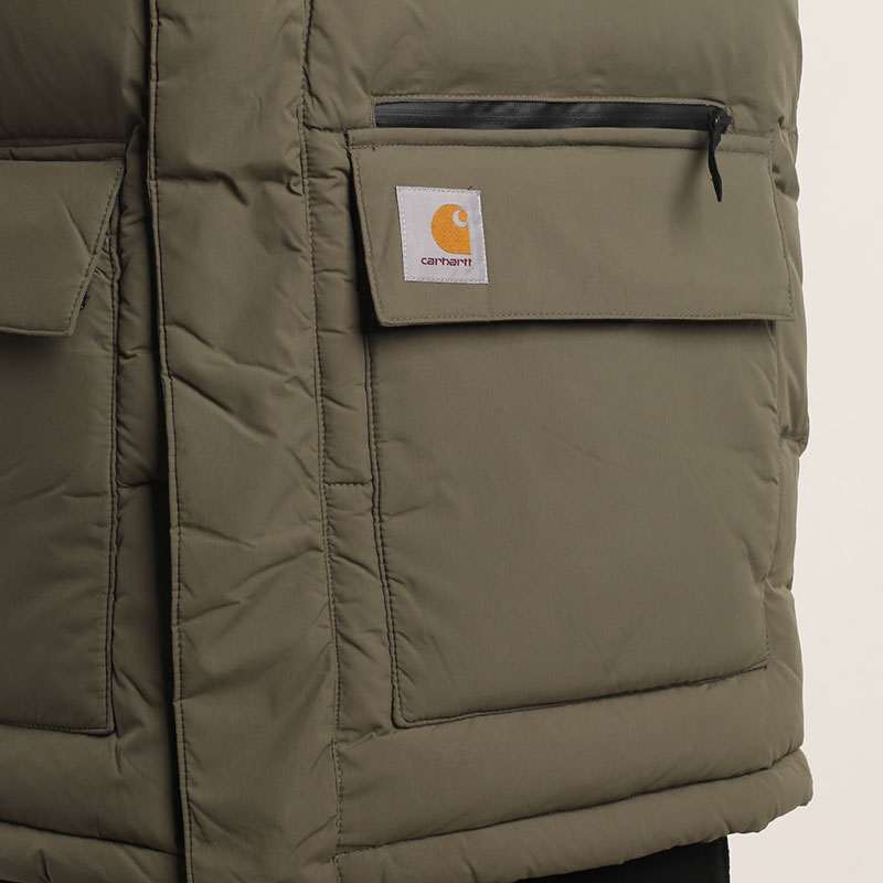 мужская куртка Carhartt WIP Milton Jacket  (I030824-seaweed)  - цена, описание, фото 2
